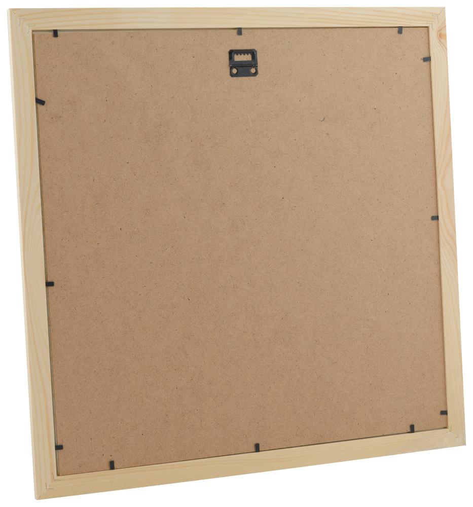 Ramme Trendline Natur 50x50 cm - Passepartout Hvid 15x15 inches