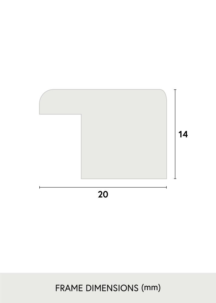 Ramme Hedesunda Akrylglas Eg 21x29,7 cm (A4)