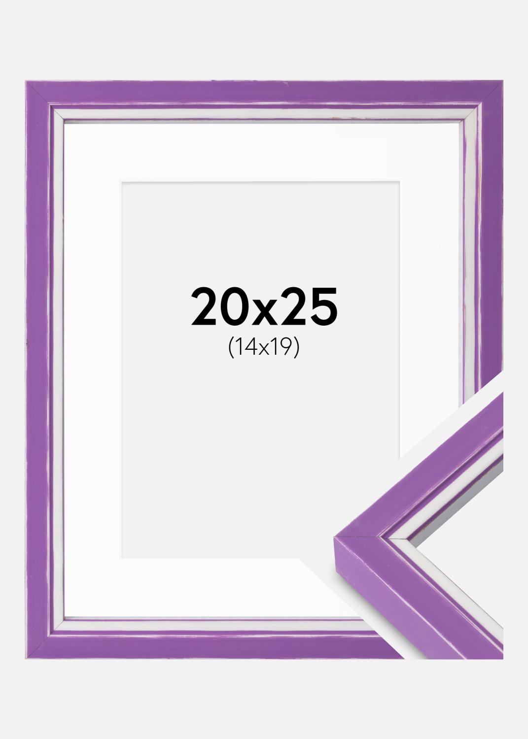 Product Image for Ramme Diana Lilla 20x25 cm - Passepartout Hvid 15x20 cm