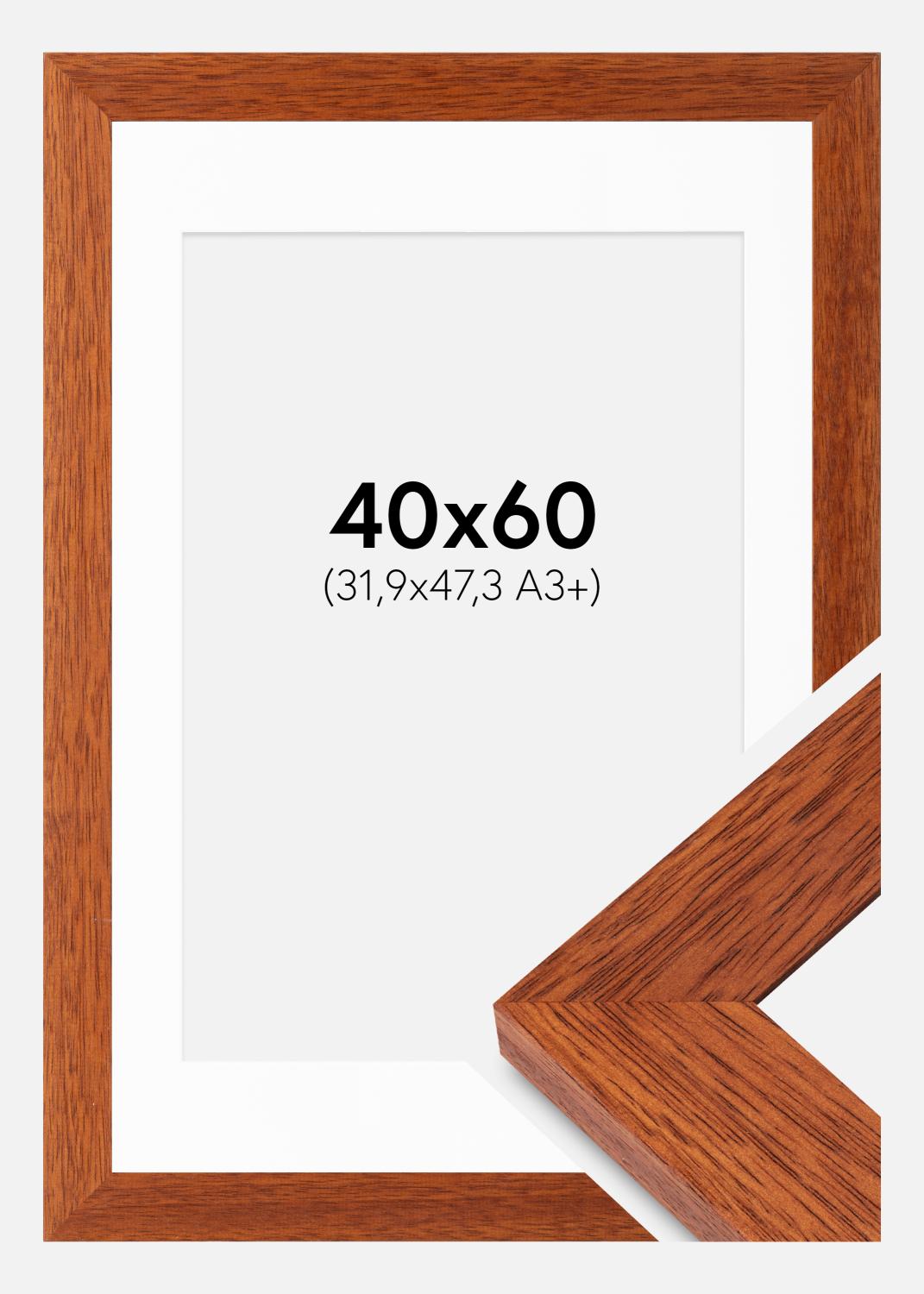 Product Image for Ramme Juno Kirsebær 40x60 cm - Passepartout Hvid 32,9x48,3 cm