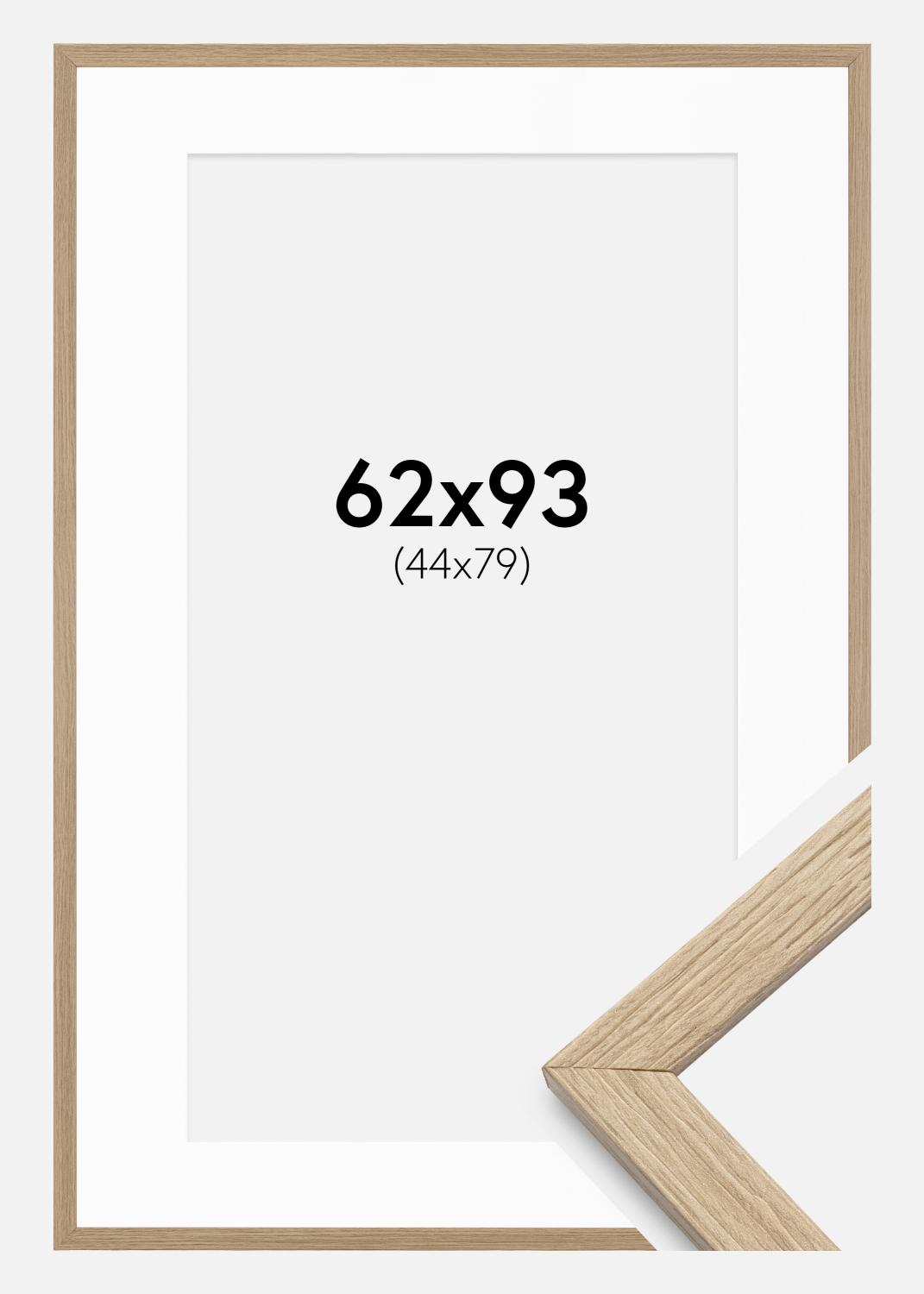 Product Image for Ramme Stilren Eg 62x93 cm - Passepartout Hvid 45x80 cm