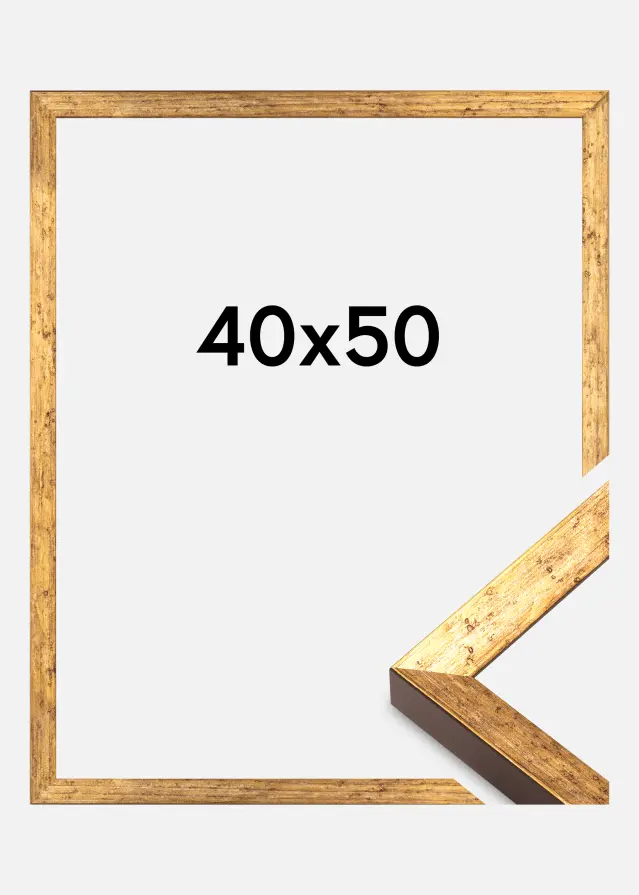Ramme Dune Akrylglas Guld 40x50 cm