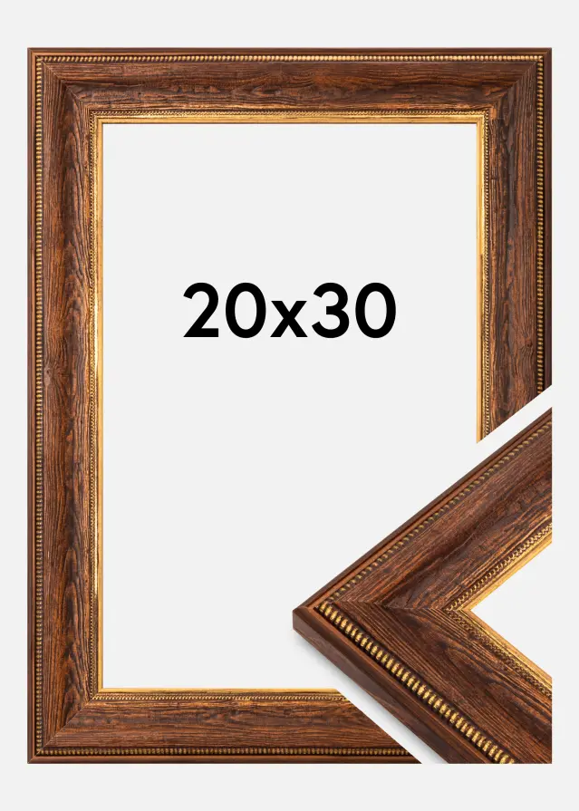 Ramme Fabriano Akrylglas Brun 20x30 cm