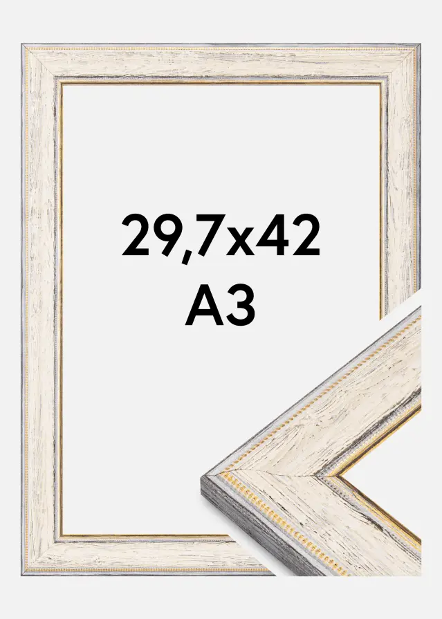 Ramme Fabriano Akrylglas Hvid 29,7x42 cm (A3)