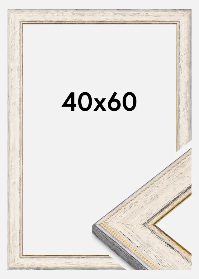 Ramme Fabriano Akrylglas Hvid 40x60 cm