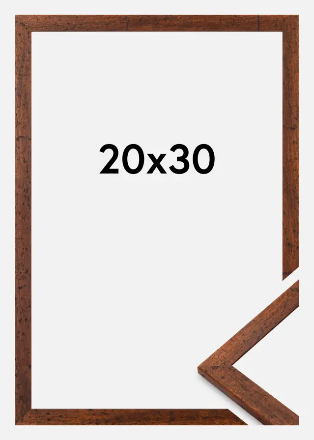 Ramme Humphrey Akrylglas Brun 20x30 cm