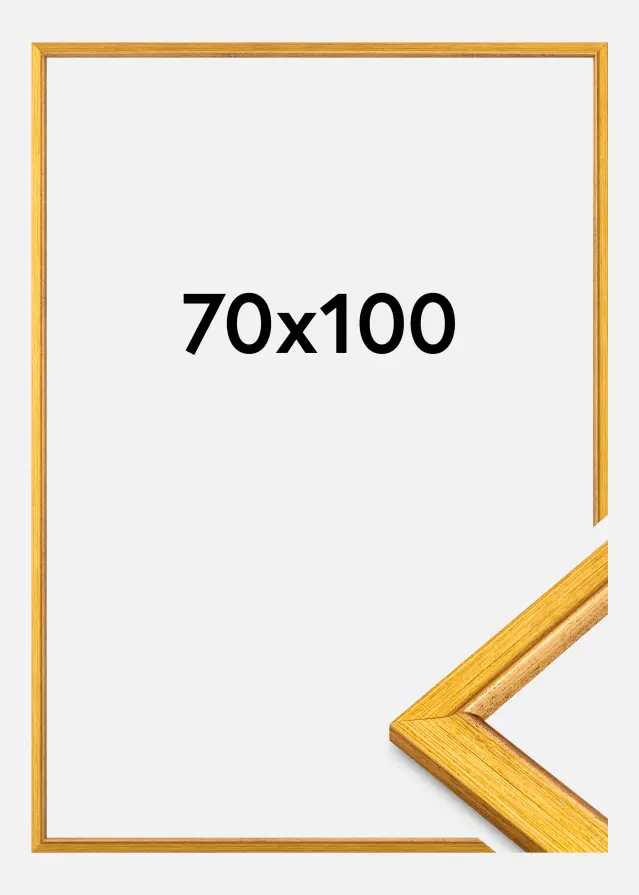 Ramme Marisa Akrylglas Guld 70x100 cm