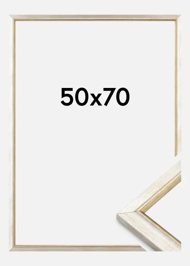 Ramme Marisa Akrylglas Sølv 50x70 cm