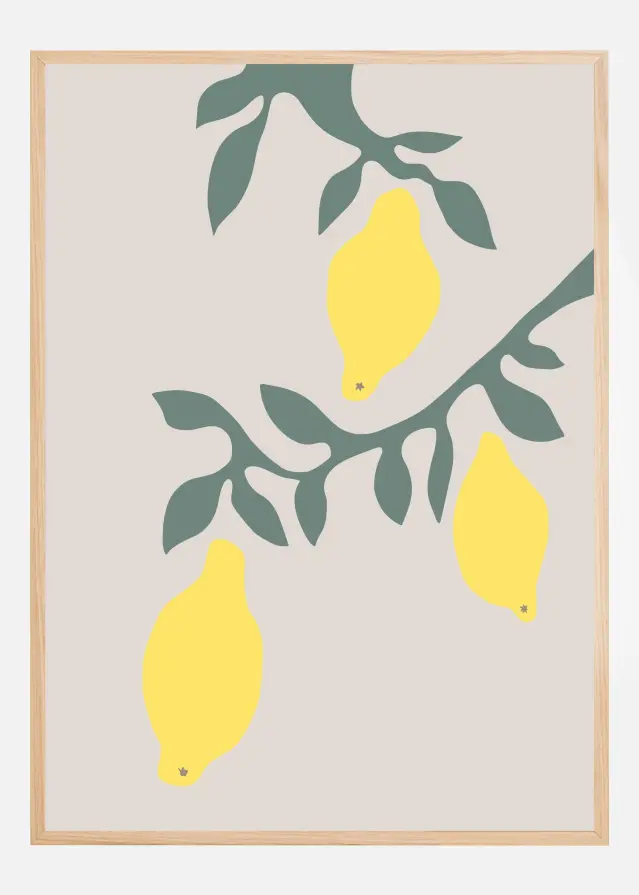 Lemons Plakat