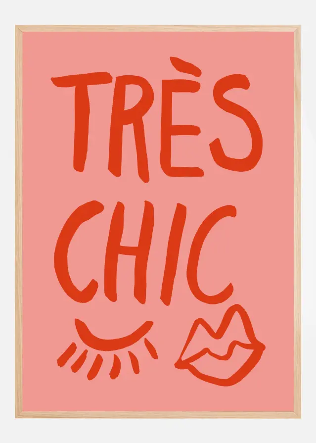 TrAus Chic Pink Plakat