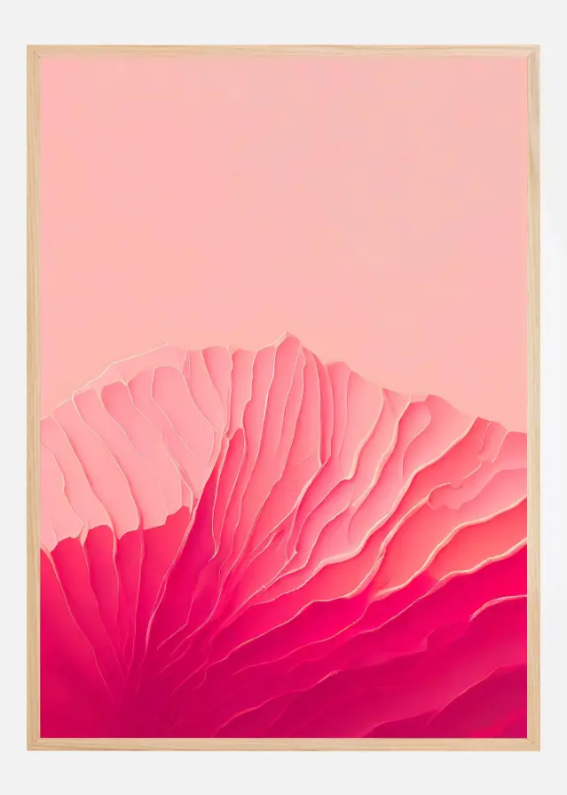 Pink Coral Plakat