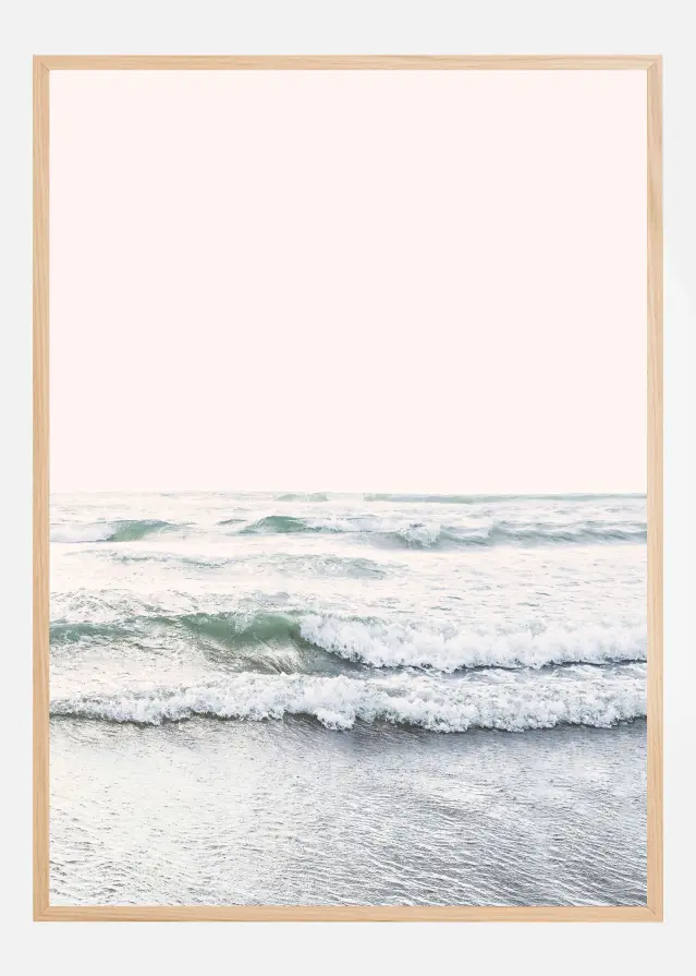 Blush Ocean Plakat