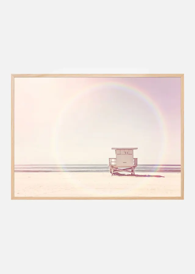 Beach Hut Plakat