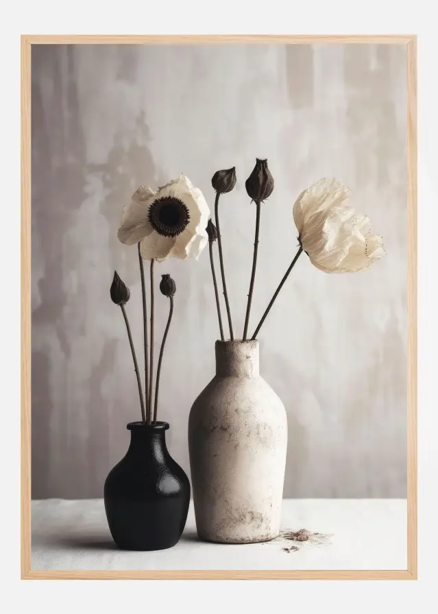 Black And White Ceramic No 1 Plakat
