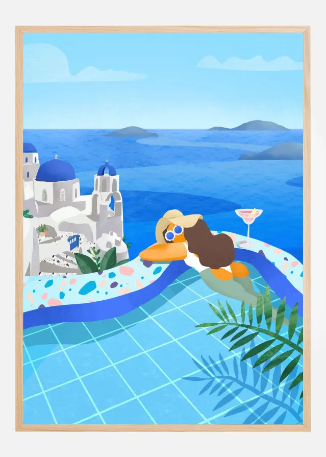 Summer in Greece Plakat
