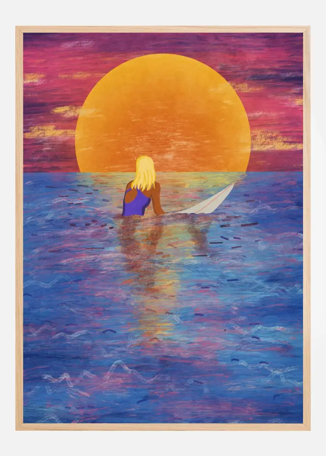 Surfer Girl Plakat