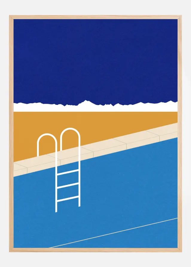 Desert Pool Plakat