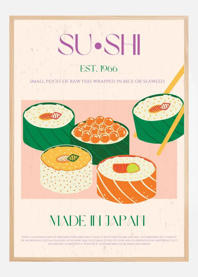Sushi Plakat