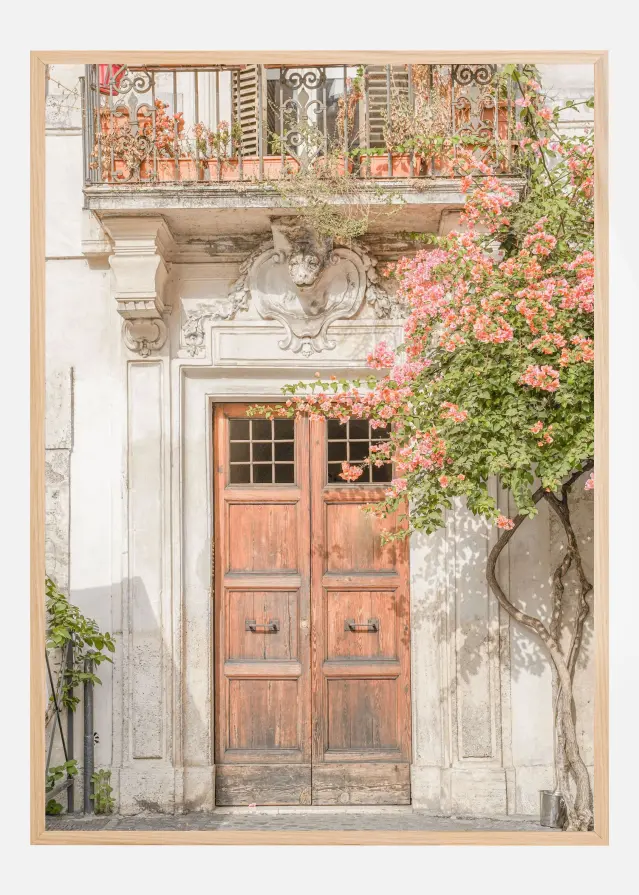 Floral Entry Plakat