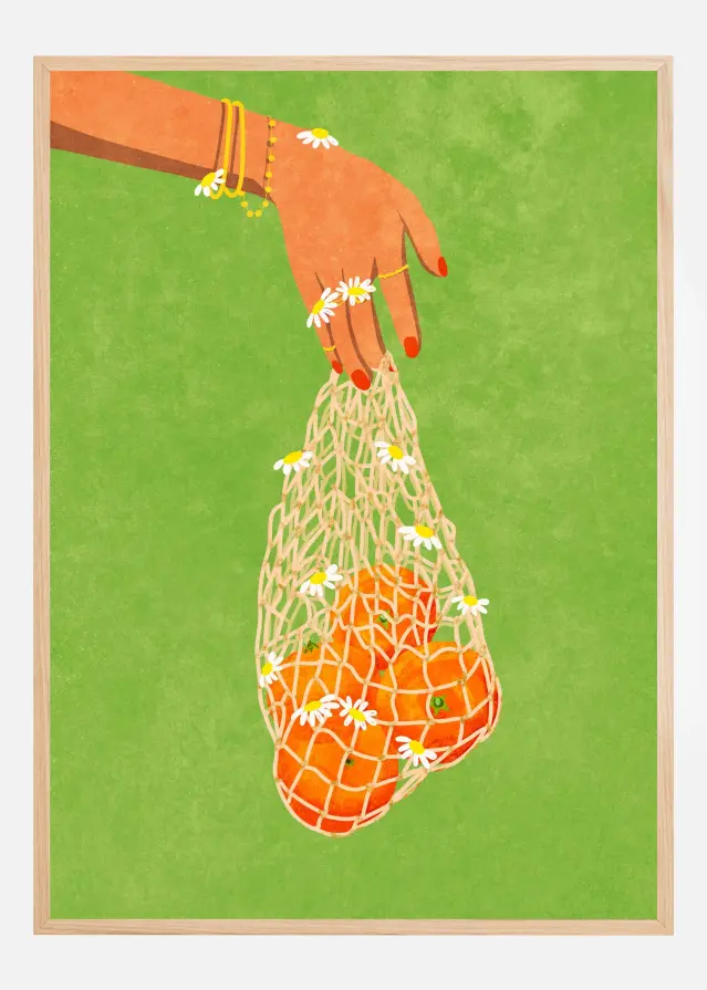 Fresh Oranges Plakat