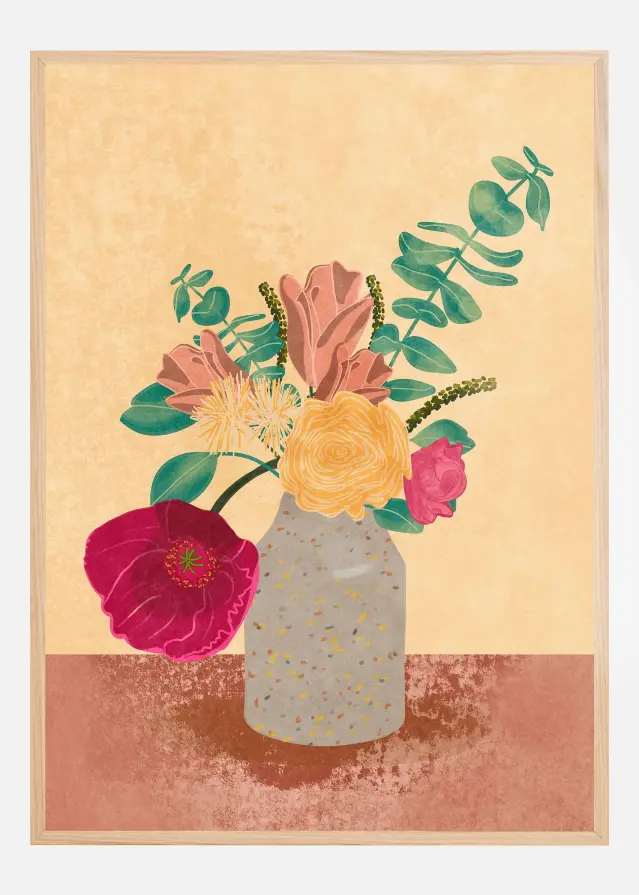 Arranged Flowers Plakat