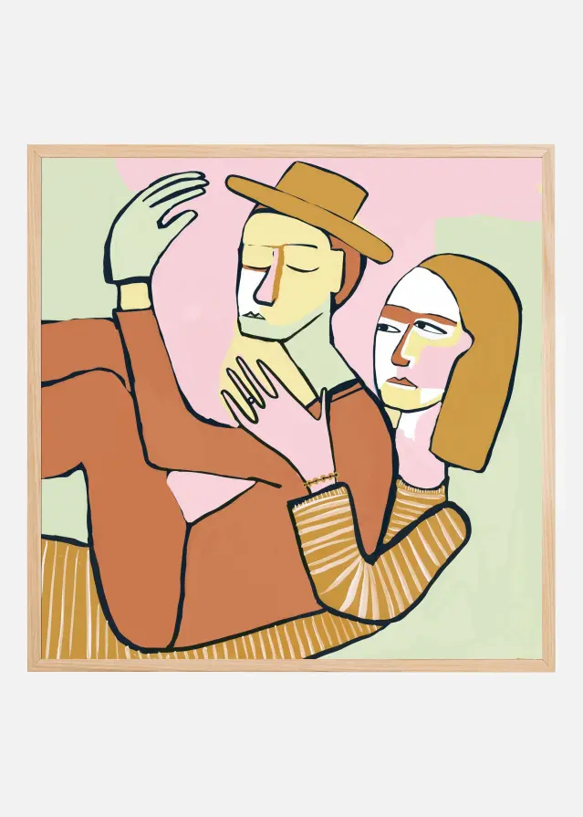 The couple Plakat