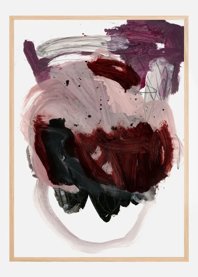 Gestural Brushstrokes 03 Plakat