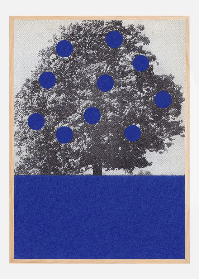 Blue Fruits Plakat