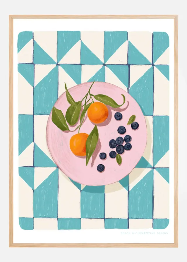 Pandc Citrus and Berries Plakat