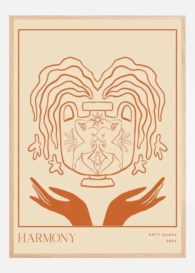 Vessel Collection : Harmony (LineArt) Plakat