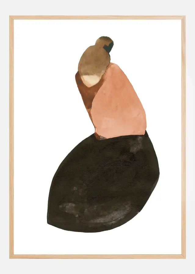 Sitting woman no.13 Plakat