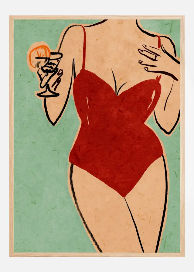 Beach Girl Plakat