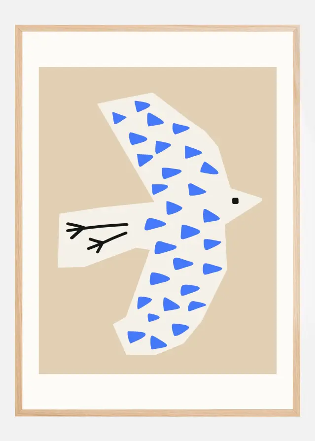Bird Latte Plakat