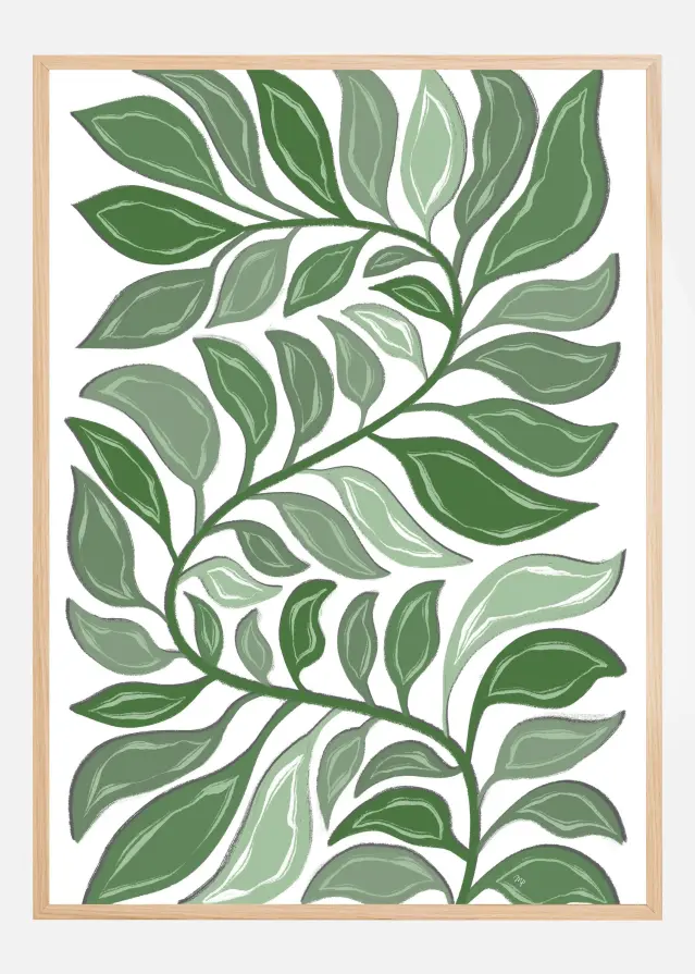 Green Plant Plakat