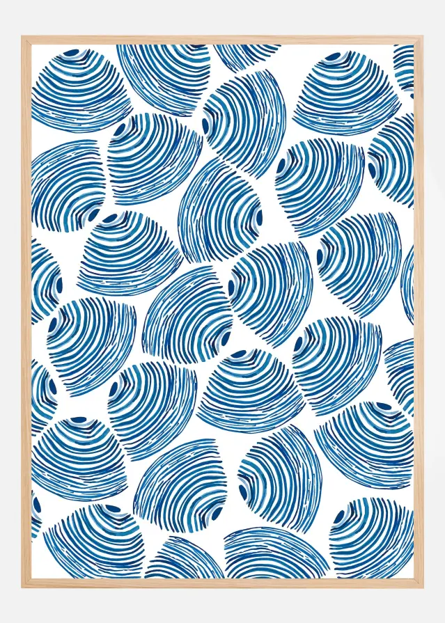 Almejas Plakat