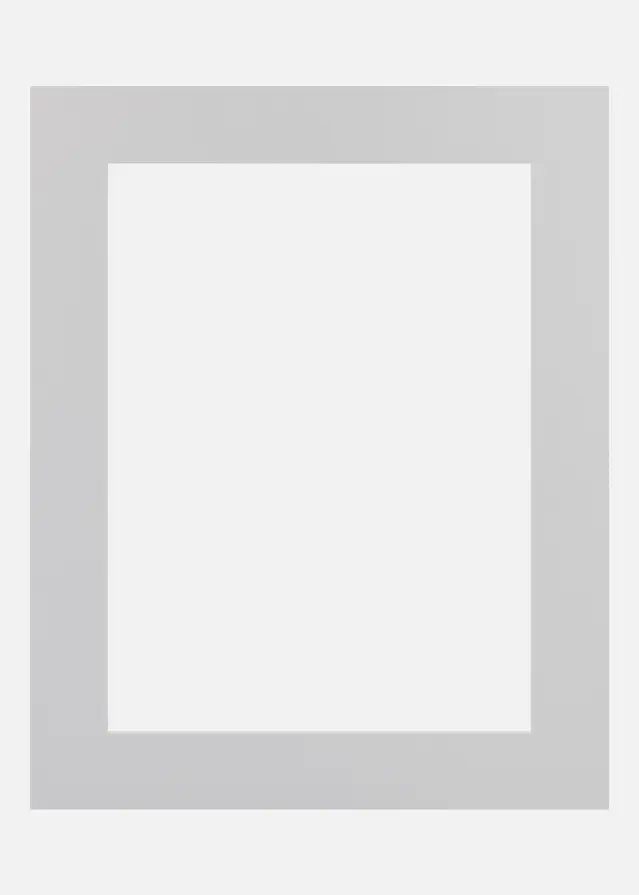 Passepartout Glacier (Hvid kerne) 15x20 cm (9x14)