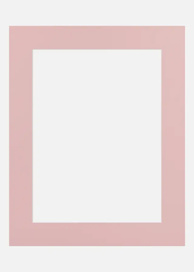 Passepartout Cotton Candy (Hvid kerne) 18x24 cm (12x17)