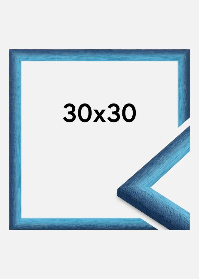 Ramme Cornwall Akrylglas Mørkeblå 30x30 cm