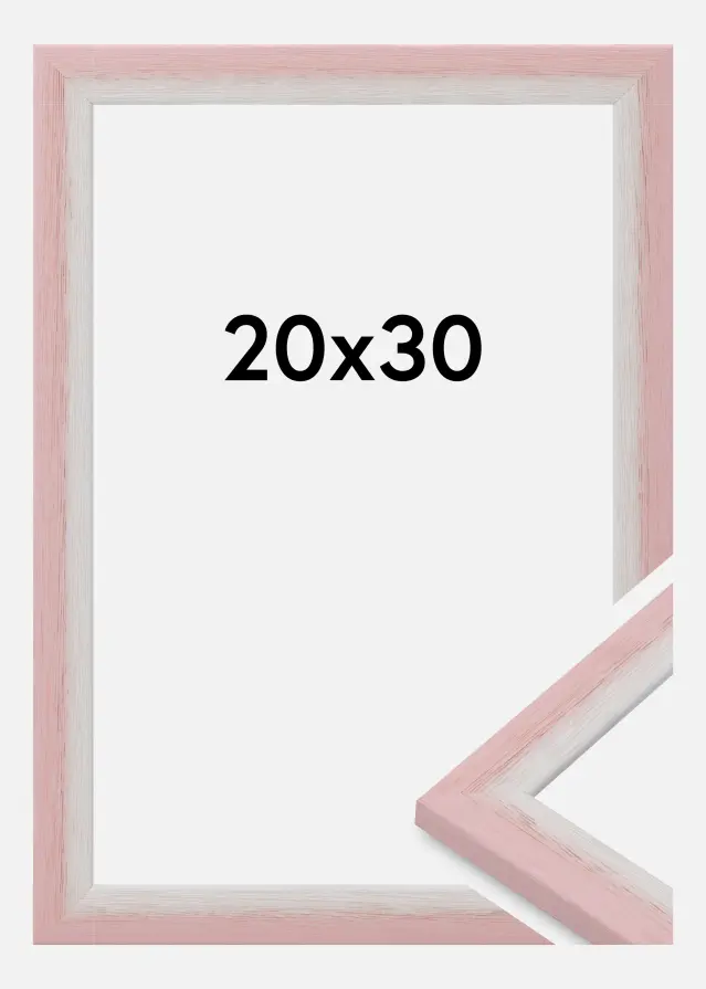 Ramme Cornwall Akrylglas Lyserød 20x30 cm