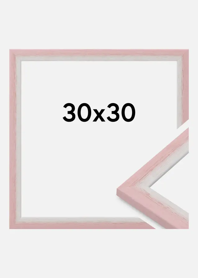 Ramme Cornwall Akrylglas Lyserød 30x30 cm