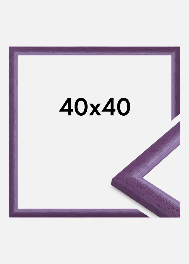 Ramme Cornwall Akrylglas Lilla 40x40 cm