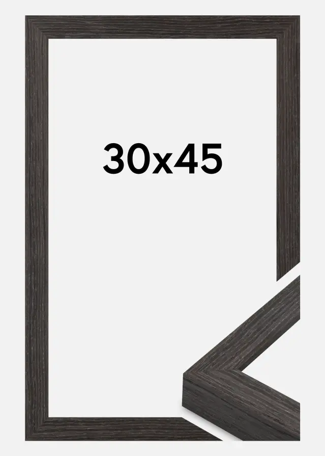 Ramme Cotswold Akrylglas Grå 30x45 cm