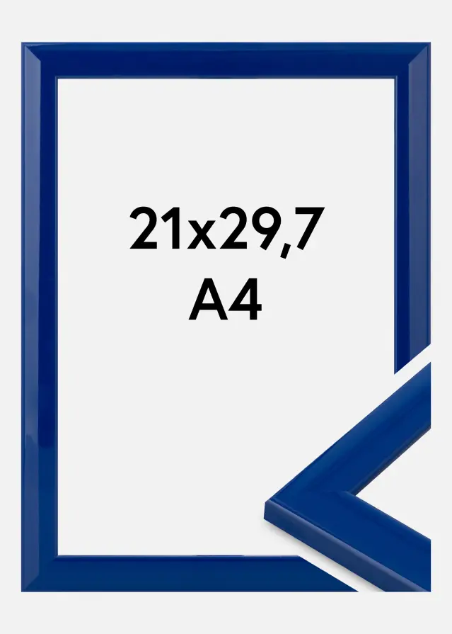 Ramme Dorset Akrylglas Mørkeblå 21x29,7 cm (A4)