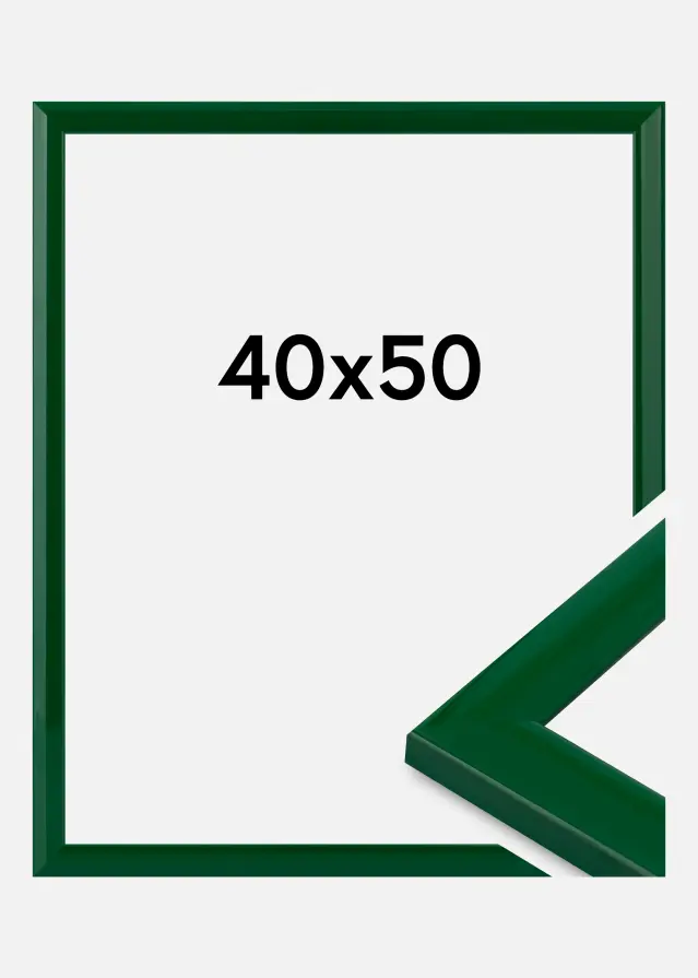 Ramme Dorset Akrylglas Grøn 40x50 cm