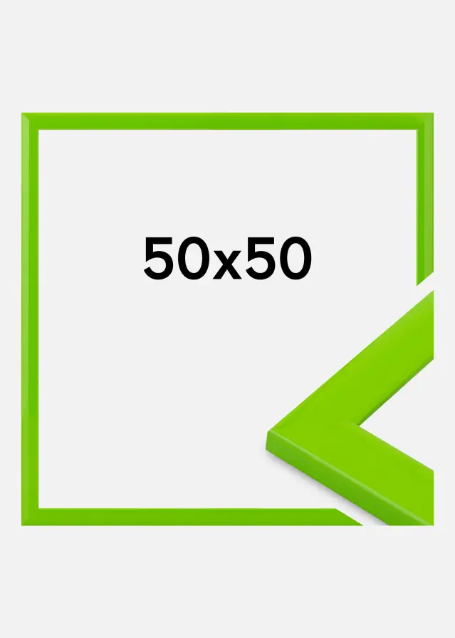 Ramme Dorset Akrylglas Lysegrøn 50x50 cm