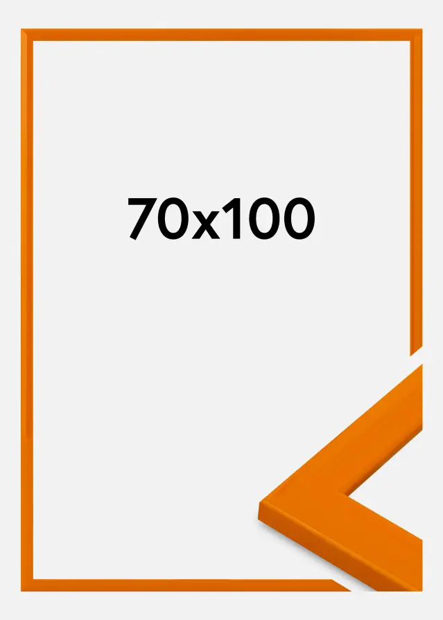 Ramme Dorset Akrylglas Orange 70x100 cm