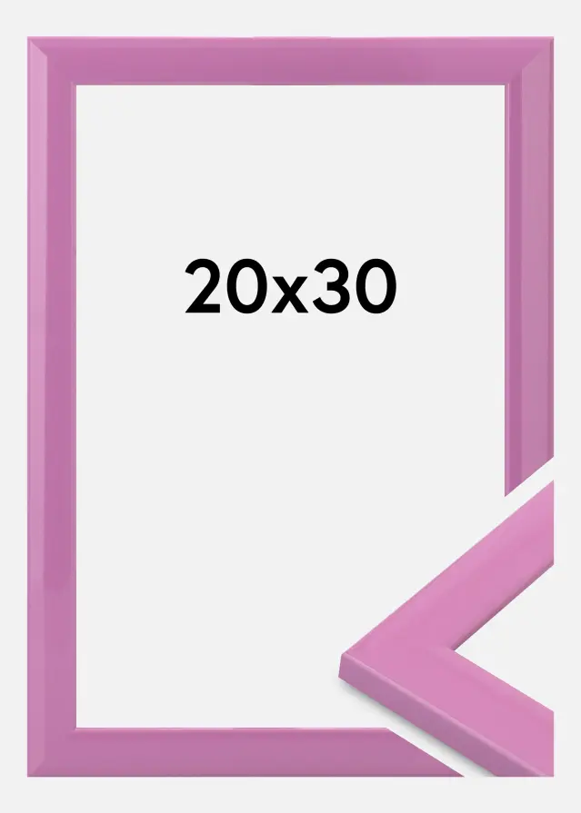 Ramme Dorset Akrylglas Lyserød 20x30 cm