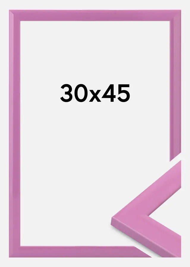 Ramme Dorset Akrylglas Lyserød 30x45 cm