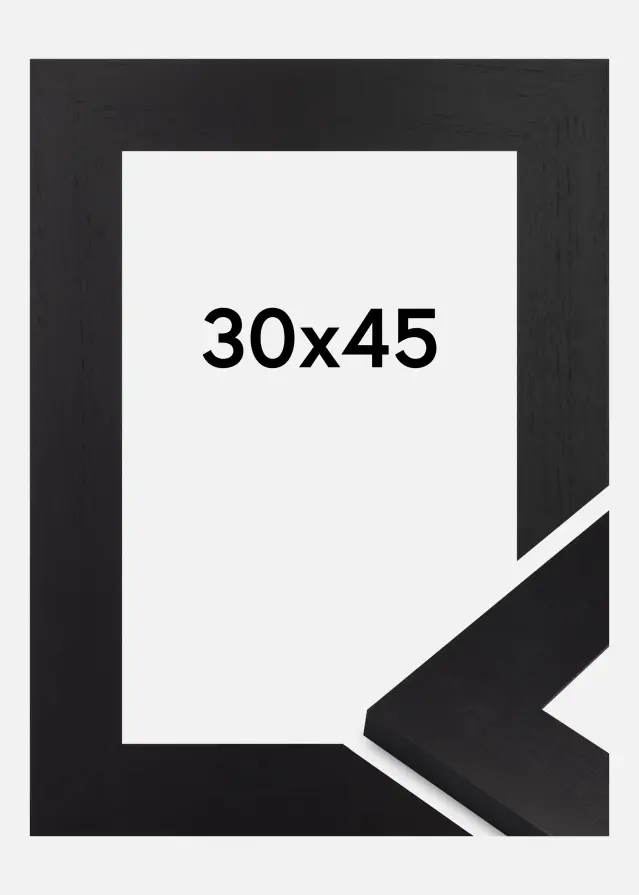 Ramme Dover Akrylglas Sort 30x45 cm