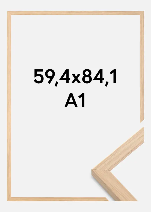 Ramme Grimsåker Akrylglas Eg 59,4x84,1 cm (A1)